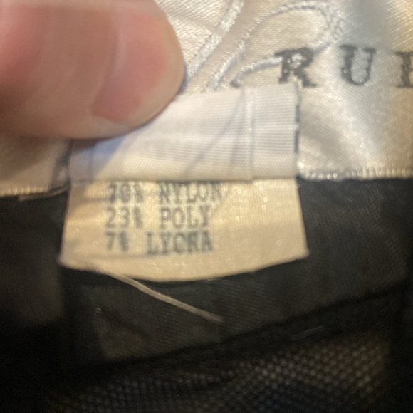 VINTAGE LILLIE RUBIN Made In USA Size M Black Dressy Jacket Long Sheer Sleeves - Picture 12 of 13